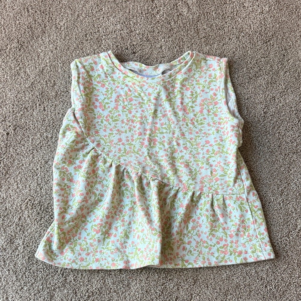 Floral Delight Kids Tank Top